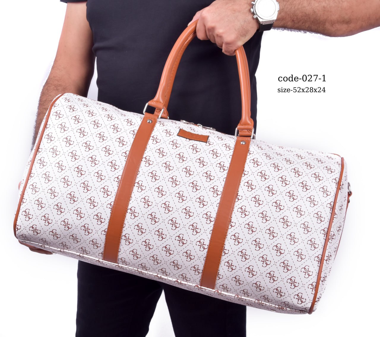 Premium Patterned Travel Duffle Bag