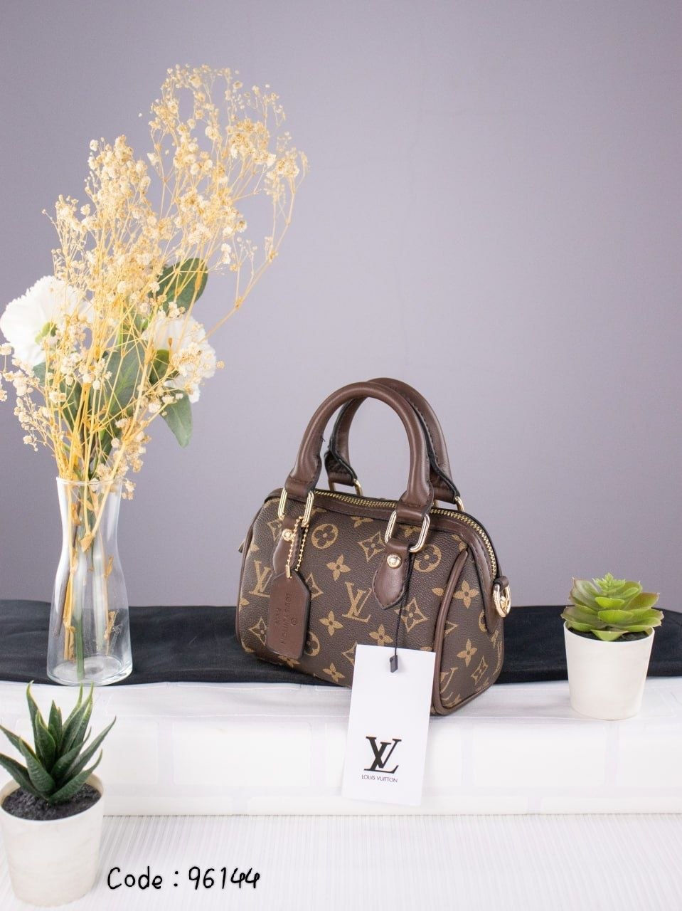 Louis Vuitton Nano Speedy Bandoulière Monogram & Damier