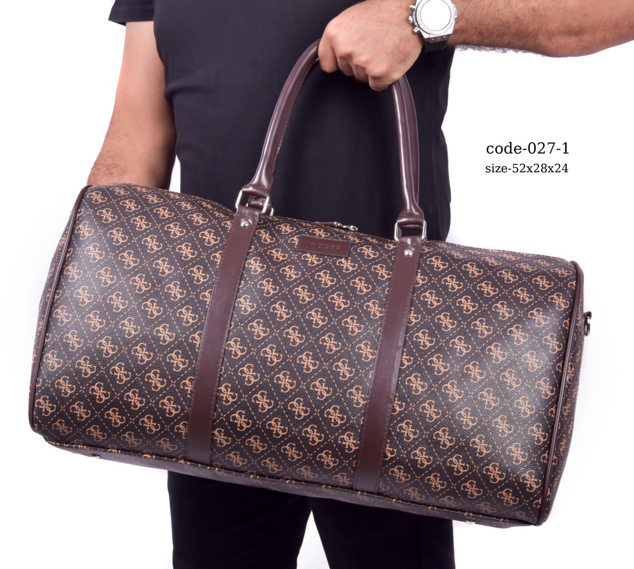 Premium Patterned Travel Duffle Bag
