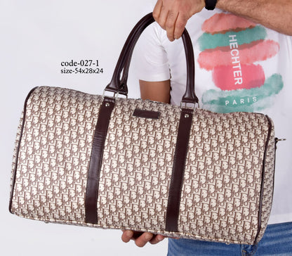 DIOR Premium Monogram Travel Duffle Bag