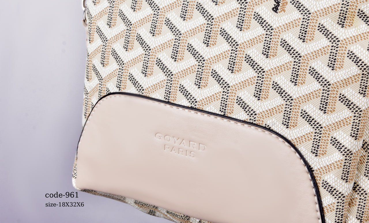 Goyard Paris Luxury Chevron Sling Bag