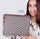 Goyard-Style Patterned Multi-Functional Pouch unisex