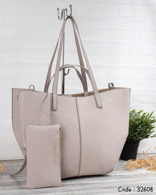 Polène Paris Inspired Multi-Wear Tote Bag with Pouch