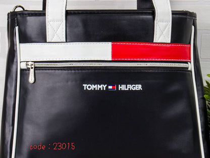 Tommy Hilfiger Inspired Casual Tote Bag