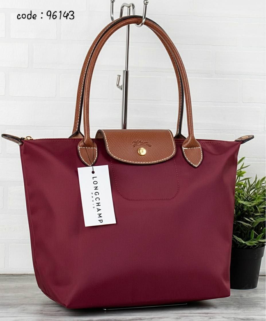 Longchamp 'Le Pliage' Style Nylon Tote Bag