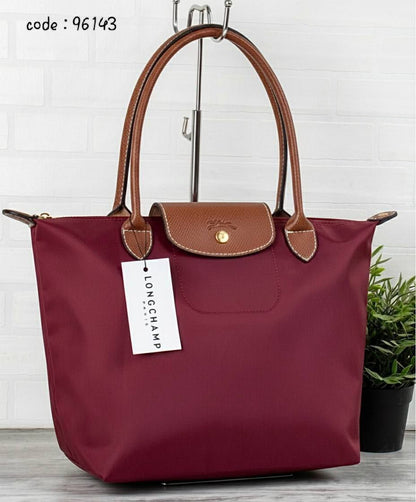 Longchamp 'Le Pliage' Style Nylon Tote Bag