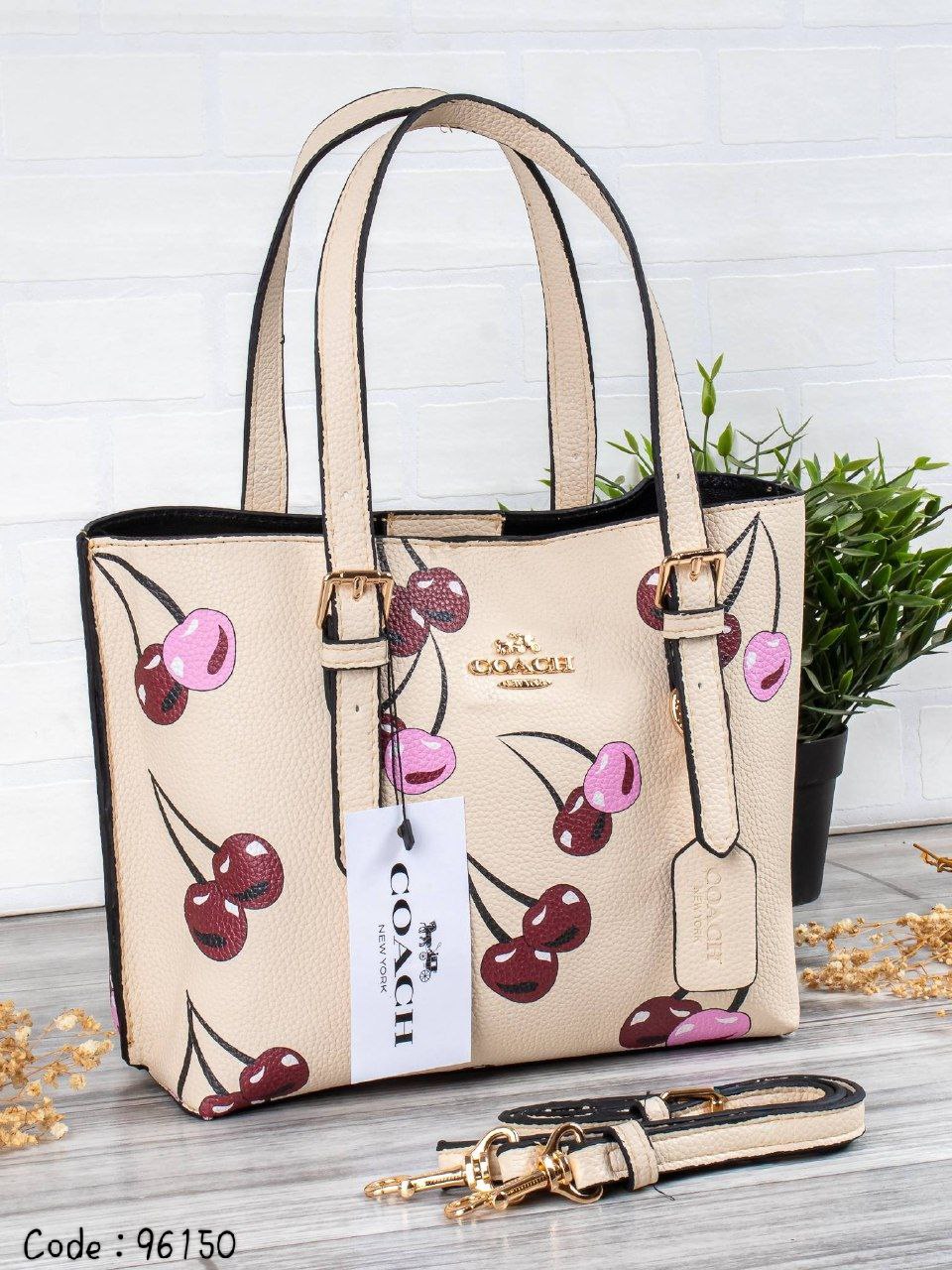 Coach Elegant Medium Tote Bag