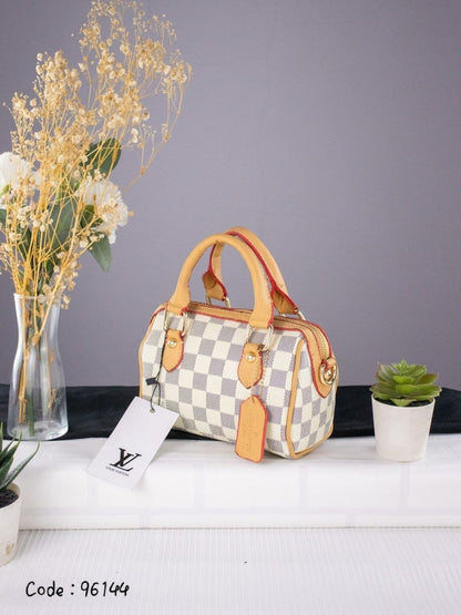 Louis Vuitton Nano Speedy Bandoulière Monogram & Damier