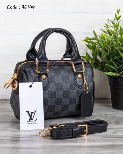 Louis Vuitton Nano Speedy Bandoulière Monogram & Damier