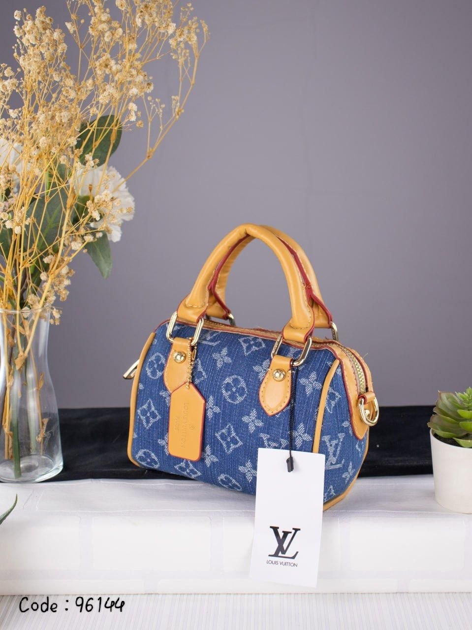 Louis Vuitton Nano Speedy Bandoulière Monogram & Damier