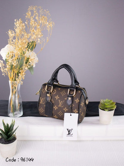 Louis Vuitton Nano Speedy Bandoulière Monogram & Damier