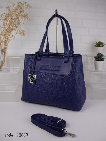 ARMANI EXCHANGE Monogram Satchel