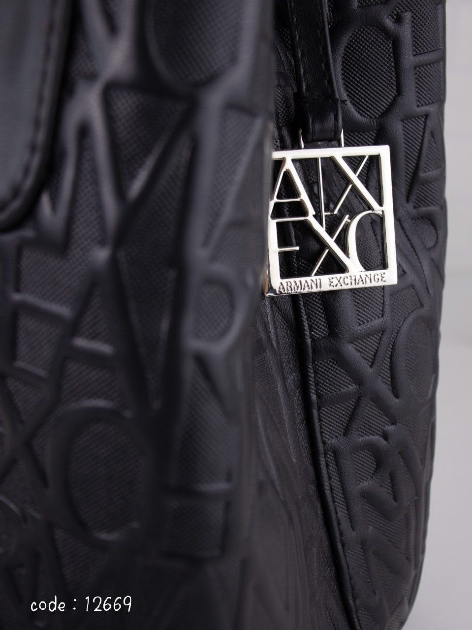 ARMANI EXCHANGE Monogram Satchel