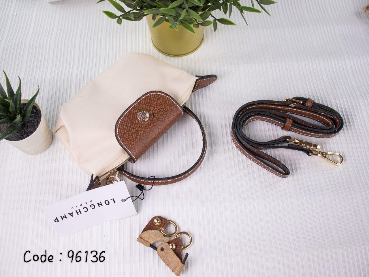 Longchamp Le Pliage Inspired Mini Crossbody Bag