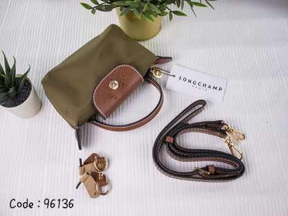 Longchamp Le Pliage Inspired Mini Crossbody Bag