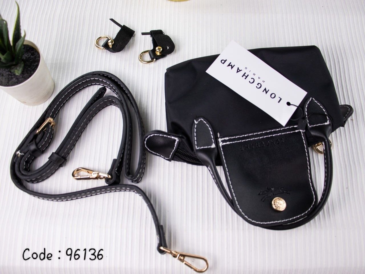 Longchamp Le Pliage Inspired Mini Crossbody Bag