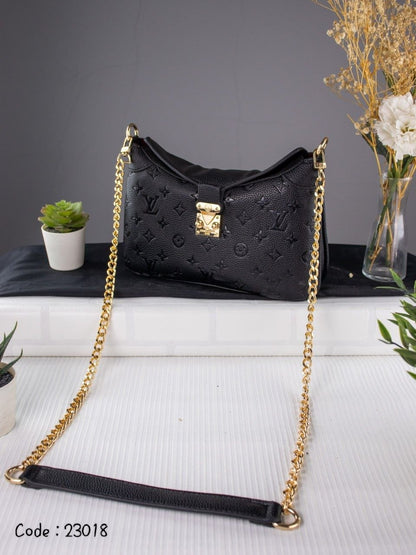 Elegant Monogram & Damier Crossbody Shoulder Bag