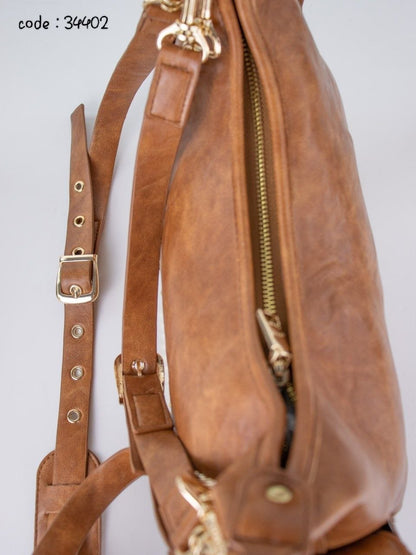 COACH Chic Slouchy Hobo Bag with Cherry Charm