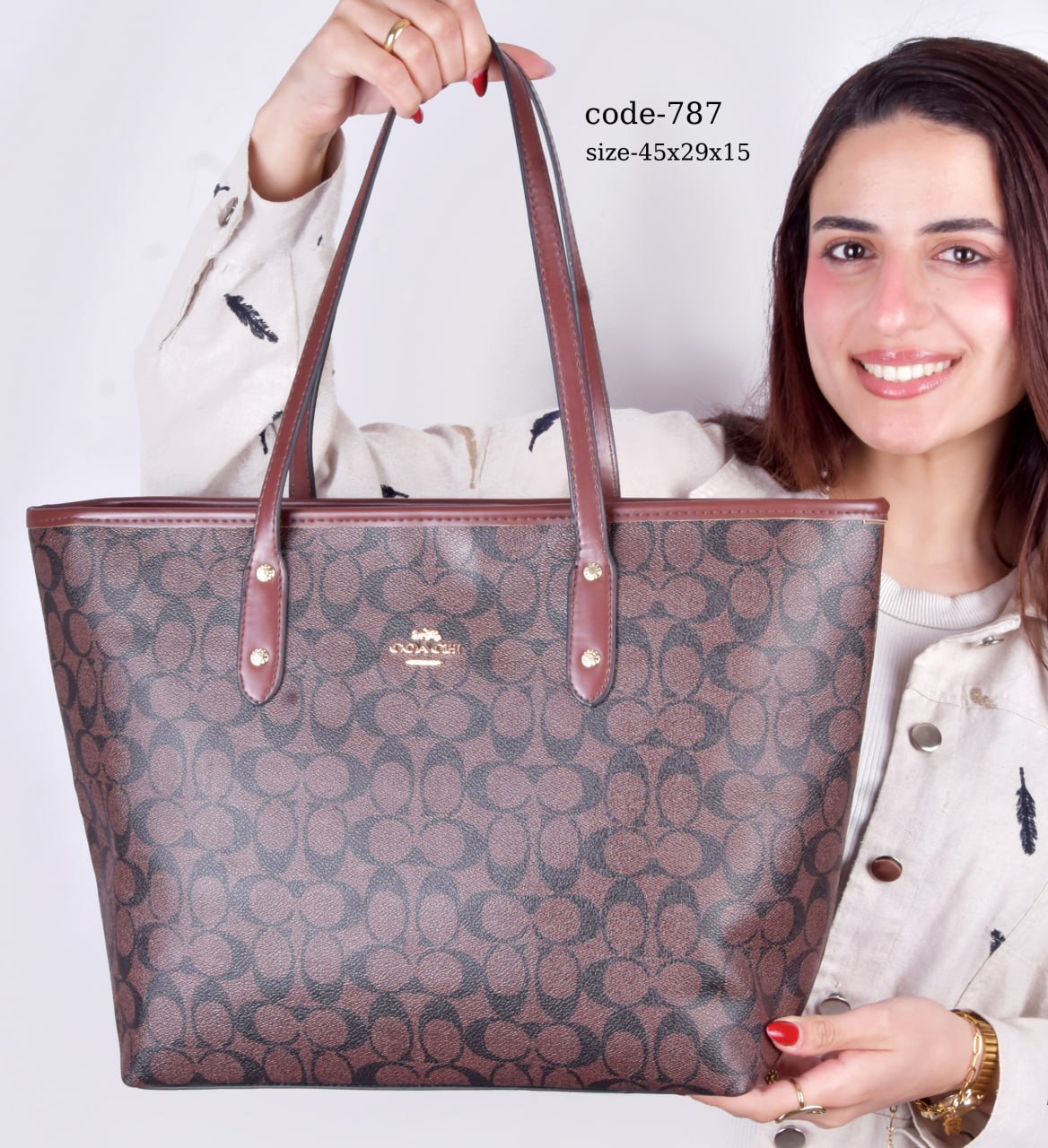 Classic Signature Tote Bag