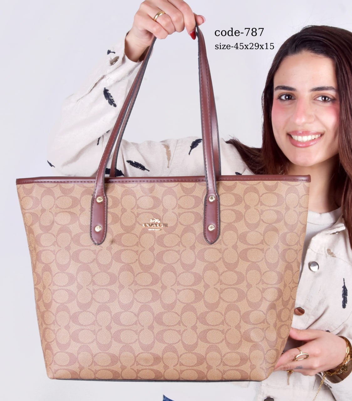 Classic Signature Tote Bag