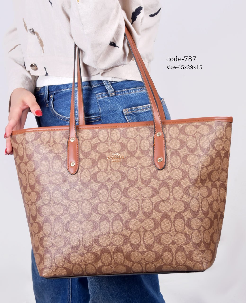 Classic Signature Tote Bag