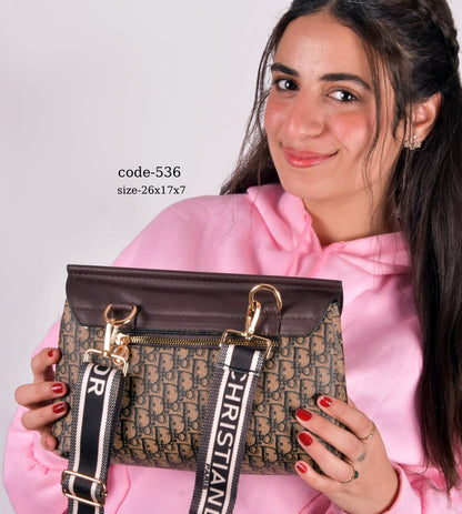 Christian Dior Inspired Elegance Crossbody Bag