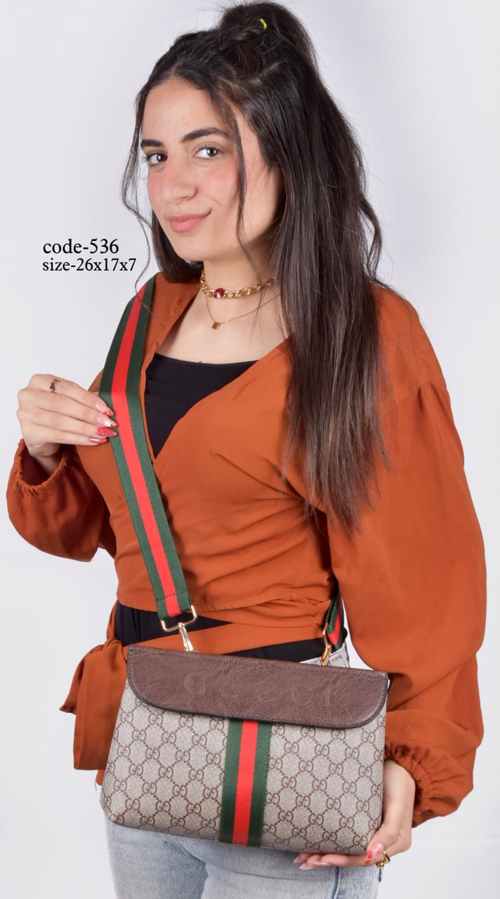 Elegant Patterned Crossbody & Clutch Bag