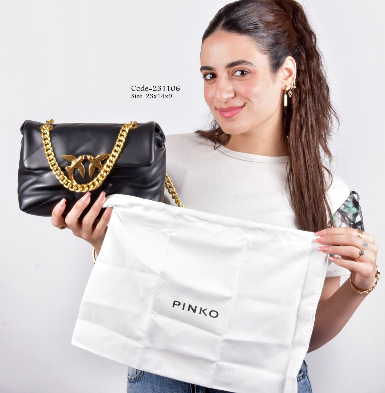 Pinko Love Puff Classic Shoulder Bag
