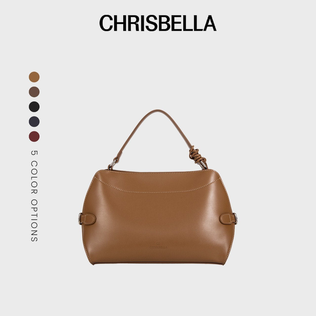 Chrisbella Elegant Top-Handle Shoulder Bag Set