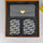 Grey / Black Heart-Accented Wallet Trio