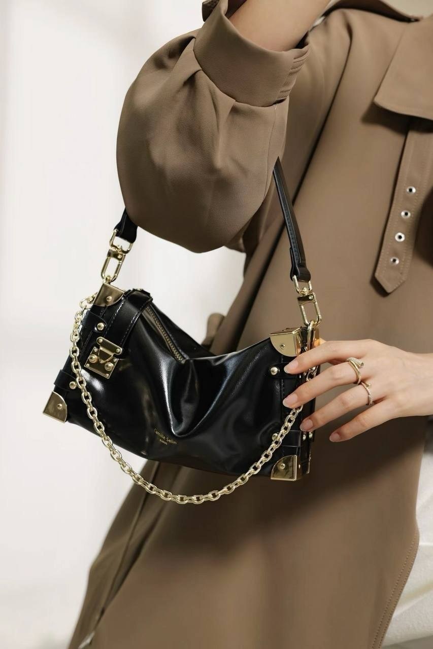 Camille Selin Punk-Chic Shoulder Bag