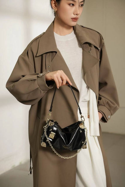 Camille Selin Punk-Chic Shoulder Bag