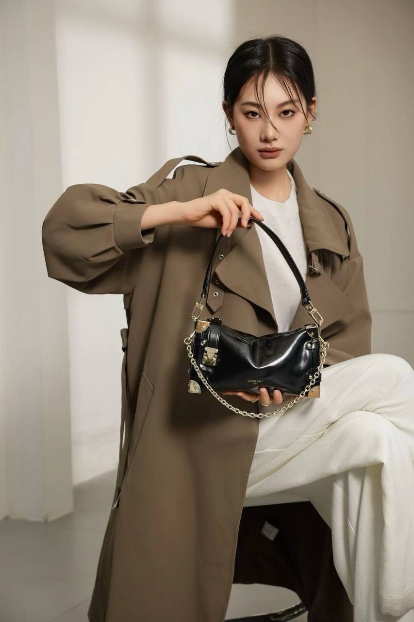 Camille Selin Punk-Chic Shoulder Bag