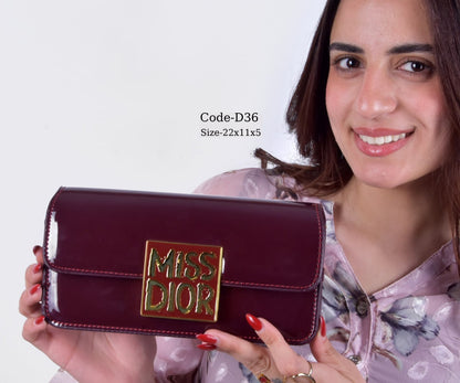 Miss Dior Cannage & Studded Flap Bag