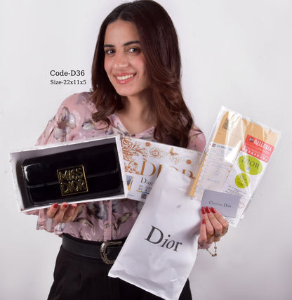Miss Dior Cannage & Studded Flap Bag