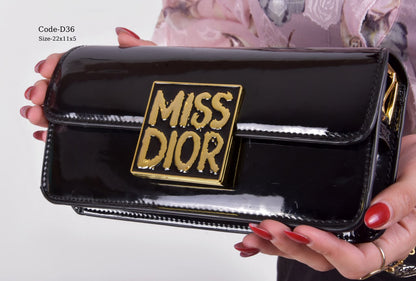 Miss Dior Cannage & Studded Flap Bag